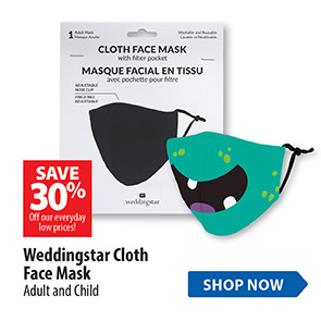 Weddingstar Cloth Face Mask