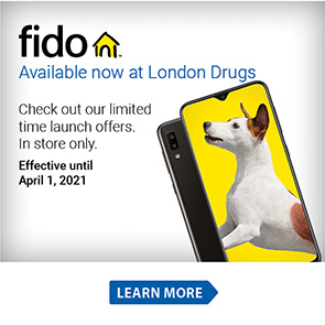 Fido available now at London Drugs!