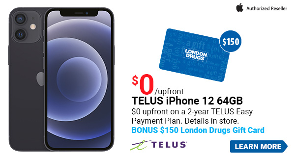 Telus iPhone 12 64GB