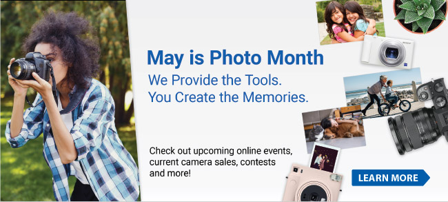 May is Photo Month!