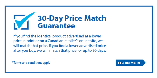 30-Day Price Match Guarantee