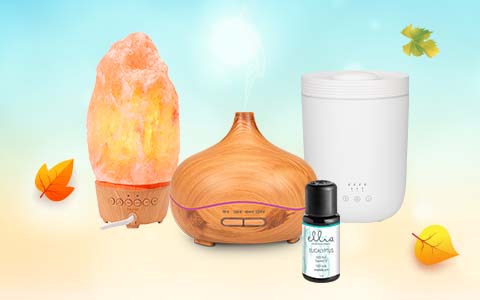 Diffusers and Salt Lamps