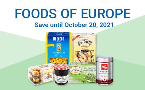 shop all Foods of Europe