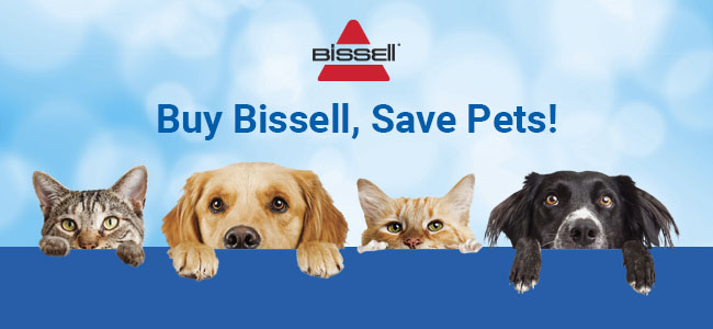 Buy Bissell, Save Pets!