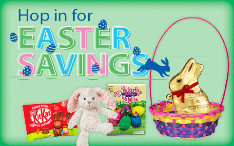 Hop in for Easter Savings