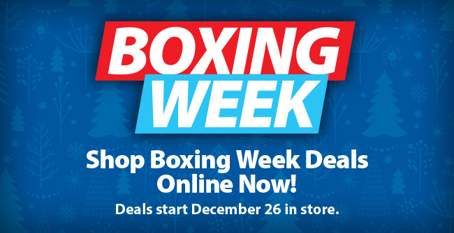 Shop Boxing Week Deals Online Now!