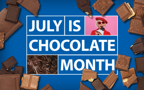 July is Chocolate Month