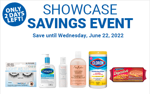 Showcase Savings Event