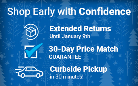 Shop Early with Confidence