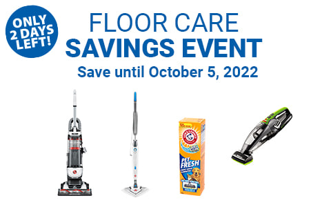 Floor Care Savings Event