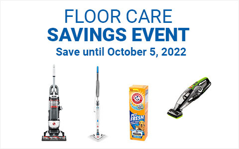 Floor Care Savings Event