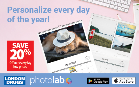 Personlize every day of the year! Save 20% off our everyday low prices on any photo calendar.