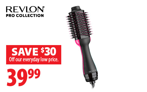 Revlon Pro Collection Salon One-Step hair Dryer & Volumnizer - Save $30 off our everyday low price.