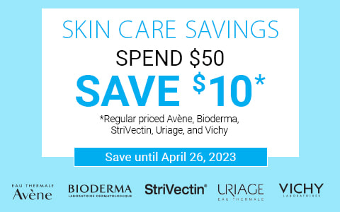 Skin Care Savings. Save until April 26, 2023