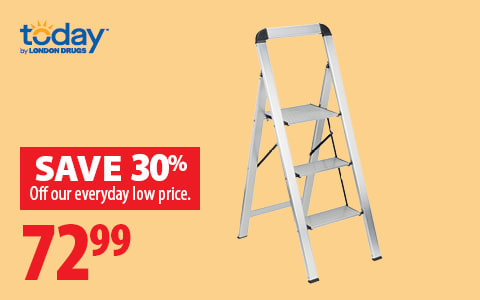 Flat Tube 3-Step Ladder