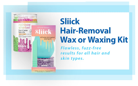 Sliick Hair-Removal Wax or Waxing Kit