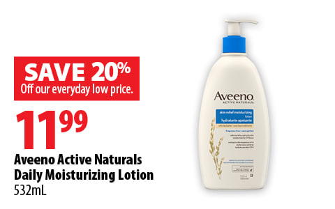 Aveeno Active Naturals Skin Relief Moisturizing Lotion - Fragrance Free - 532ml