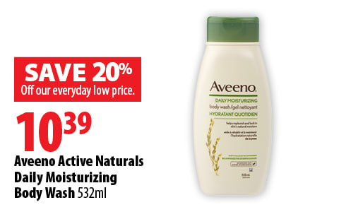 Aveeno Active Naturals Daily Moisturizing Body Wash - 532ml