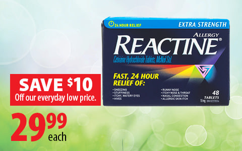 Reactine