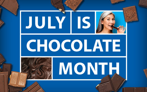 July in chocolate month
