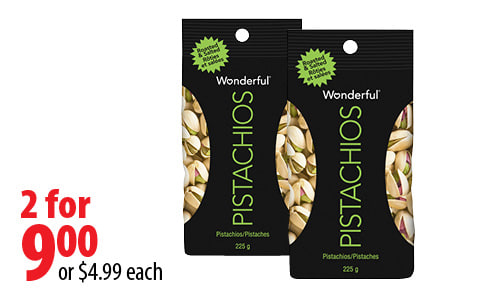 Wonderful Roasted Pistachios