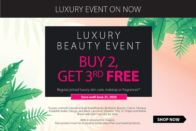 Luxury Beauty Event On Now