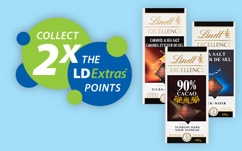 Collect 2x the LDExtras points