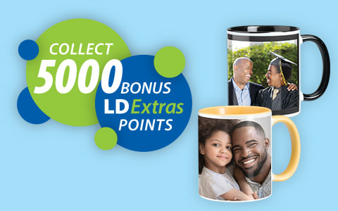 Collect 5000 Bonus LDExtras Points