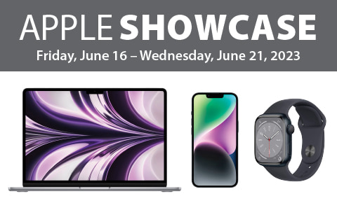 Apple Showcase. June 16-21, 2023