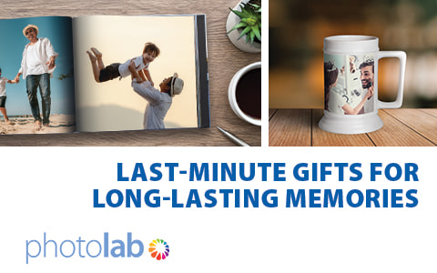 Last-minute gifts for long-lasting memories. Photolab