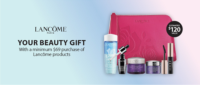 Lancome beauty gift