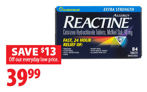 Reactine