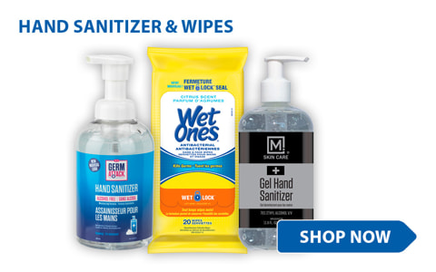 Hand Sanitizer & Wipes