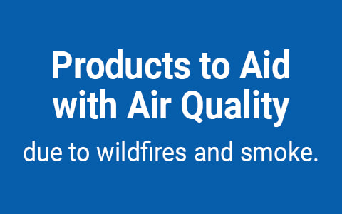 Products to aid with air quality.