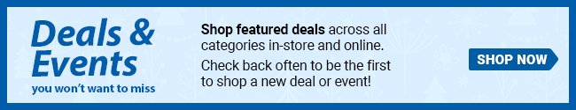 Deals & Events you won't want to miss