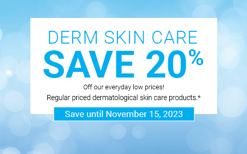 Derm Skin Care, Save 20%