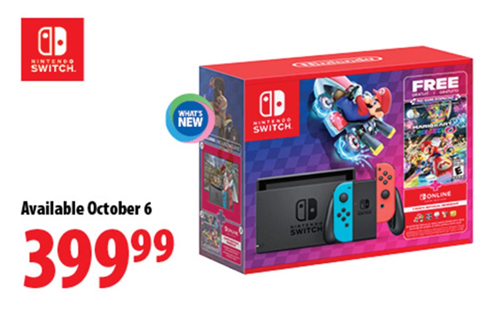 $399.99 - Available October 6th.