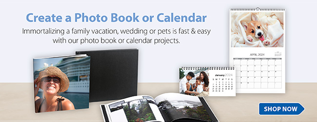 Create a Photo Book or Calendar