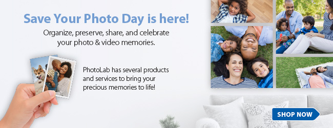 Save Your Photo Month is here.