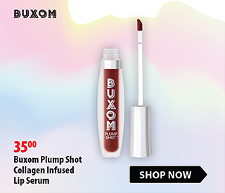 Buxom plump shot collagen infused lip serum.