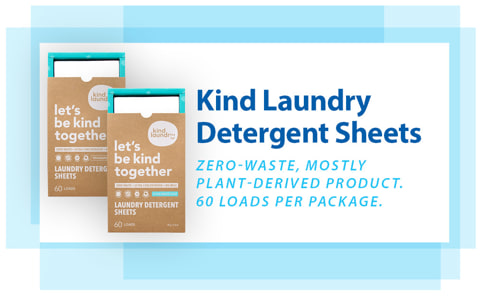 Kind Laundry Detergent Sheets