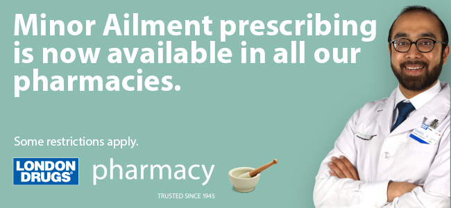 Minor Ailment prescribing is now available in all our pharmacies.