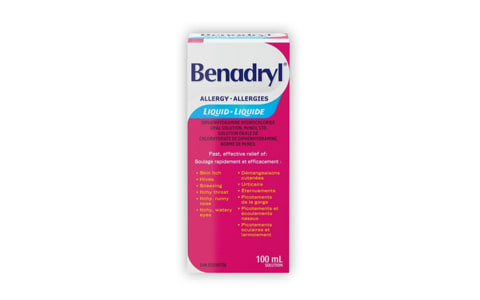 Liquid Allergy Medication