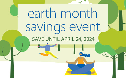 Earth Month Savings Event