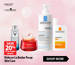 Vichy or La Roche-Posay Skin Care 