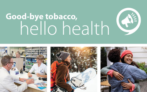 Good-bye tobacco, hello health