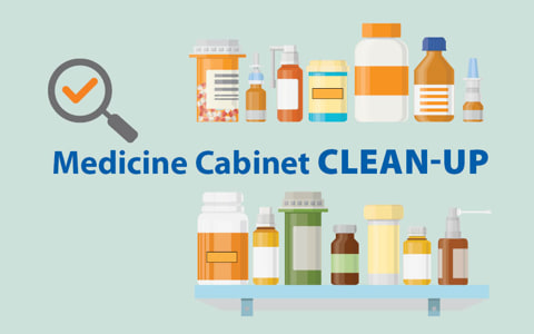 Medicine cabinet clean-up