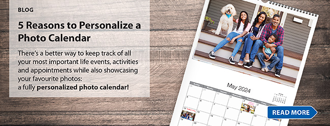 5 Reasons to Personalize a Photo Calendar