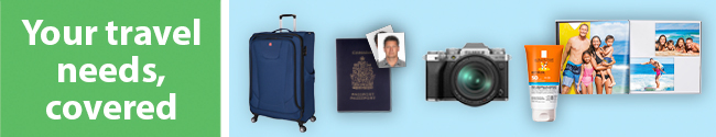 Your travel needs, covered