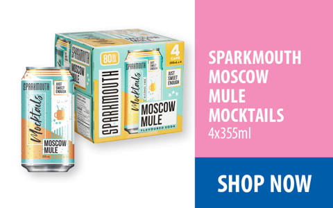 Sparkmouth Moscow Mule Mocktail